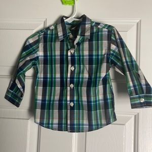Nautica boys button down shirt